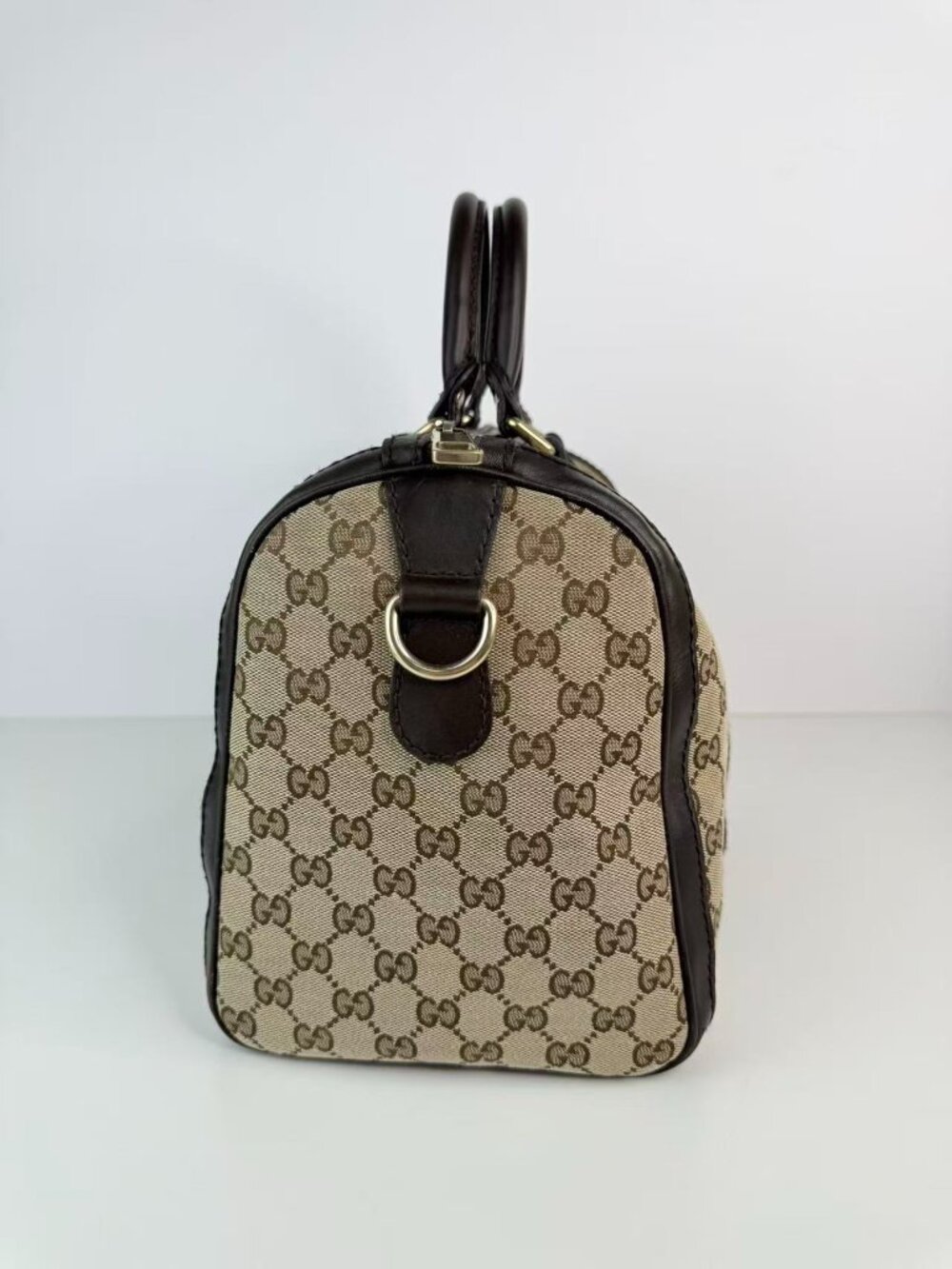 Gucci vintage gg canvas web boston bag - Picture 6 of 13
